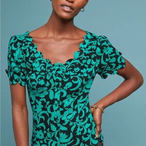 Maeve by Anthropologie Aseey blouse.